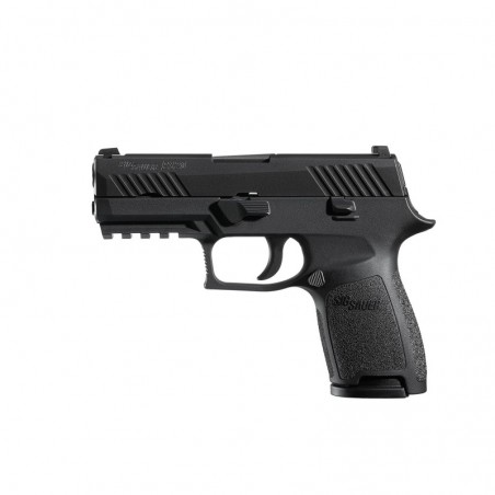 Sig Sauer P320 Compact, Striker Fired, 40S&W, 3.9" Barrel, Polymer Frame, Black Finish, Night Sights, 13Rd, 2 Magazines 320C-40