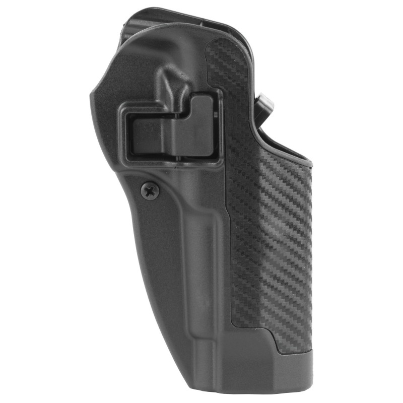 BLACKHAWK CQC SERPA Holster With Belt and Paddle Attachment, Fits Beretta 92/96 (not Elite/Brigadier), Right Hand, Carbon Fiber