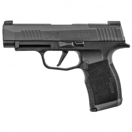 Sig Sauer P365XL, Striker Fired, 9mm, 3.7" Barrel, Polymer Frame, Black Finish, Optics Ready, XRay3 Day/Night Sights, 2 Magazin