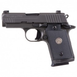 Sig Sauer P938, Legion, Semi-automatic Pistol, Single Action Only, Compact, 9MM, 3" Barrel, Alloy Frame, Gray Finish, Black G10