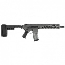 View 2 - Sig Sauer MCX Virtus, Semi-automatic Pistol, AR, 556NATO, 11.5" Barrel, Aluminum Frame, Gray Finish, 30Rd, With Stabilizing Bra