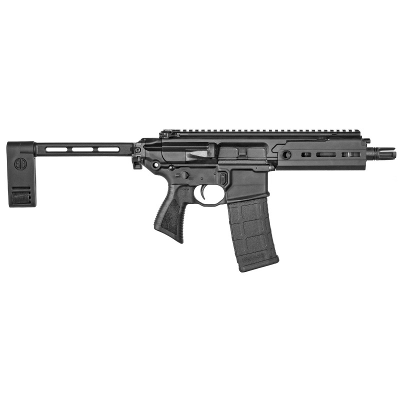 Sig Sauer MCX Rattler, Semi-automatic Pistol, 300 Blackout, 5.5" Barrel, Aluminum Frame, Pivoting Contour Brace (PCB), M-Lok Ha