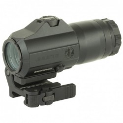 View 1 - Sig Sauer Juliet3 Magnifier, 3X24mm, Powercam Quick Release Mount, Black Finish SOJ31001