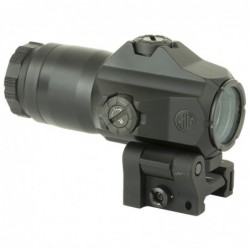 View 2 - Sig Sauer Juliet3 Magnifier, 3X24mm, Powercam Quick Release Mount, Black Finish SOJ31001