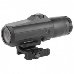 View 1 - Sig Sauer Juliet6 Magnifier, 6X24mm, Powercam QR Mount With Spacers, Black Finish SOJ61001