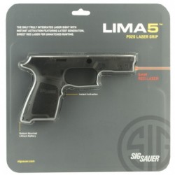 View 1 - Sig Sauer LIMA5 Grip Module, Red Laser, Fits Sig 250 and 320 Compact 9/40/357, Black Finish SOL51001