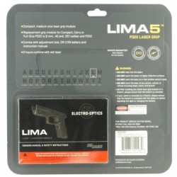 View 2 - Sig Sauer LIMA5 Grip Module, Red Laser, Fits Sig 250 and 320 Compact 9/40/357, Black Finish SOL51001