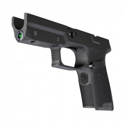 View 1 - Sig Sauer LIMA5 Grip Module, Green Laser, Fits Sig 250 and 320 Compact 9/40/357, Black Finish SOL51002