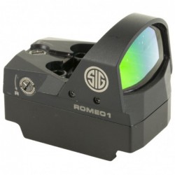 View 2 - Sig Sauer ROMEO1 Reflex Sight, 3 MOA, Picatinny and Keymod Mount, Matte Black Finish SOR11001