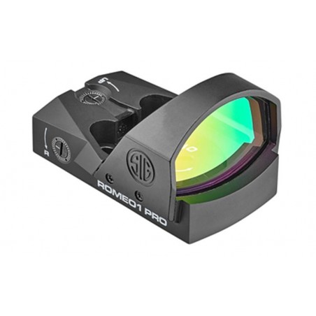 Sig Sauer Romeo1 Pro, Reflex Sight, 3 MOA Dot, Black Finish, 1 MOA Adjustments SOR1P100