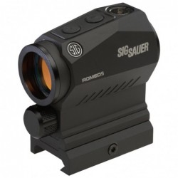 Sig Sauer Romeo5 X Compact Red Dot, 1X20mm, 2 MOA, AAA Battery, 1913 Mount Black Finish SOR52101