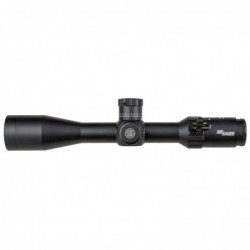 Sig Sauer TANGO4 Rifle Scope, 4-16X44mm, 30mm, FFP, MOA Illuminated Reticle, Side Focus, 0.25 MOA Adjustments, Black Finish SOT