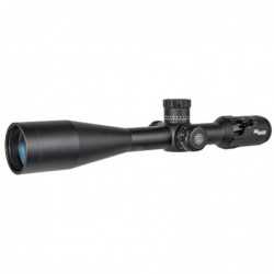 Sig Sauer TANGO4 Rifle Scope, 6-24X50mm, 30mm, FFP, MRAD Illuminated Reticle, Side Focus, 0.1 MRAD Adjustments, Black Finish SO