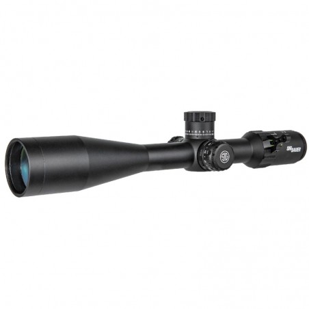 Sig Sauer TANGO4 Rifle Scope, 6-24X50mm, 30mm, FFP, DEV-L-MOA Illuminated Reticle, Side Focus, 0.25 MOA Adjustments, Black Fini