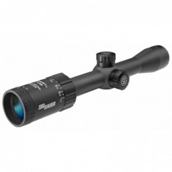 View 2 - Sig Sauer WHISKEY3 Rifle Scope, 2-7X32mm, 1" Main Tube, Quadplex Reticle, 0.5 MOA Adjustments, Black Finish SOW32201