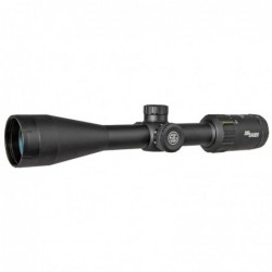 Sig Sauer Whiskey3 Rifle Scope, 3-9X40mm, Quadplex Reticle, Black Finish SOW33202