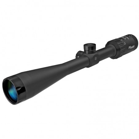 Sig Sauer Whiskey3 Rifle Scope, 4-12X40mm, 1", SFP, BDC-1 Quadplex Reticle, 0.25 MOA Adjustments, Black Finish SOW34204