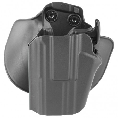 Safariland 578 GLS, Pro-Fit, Wide Frame Holster, Left Hand, Plain Black, Standard (Similar to GL17, 20, 37), SafariSeven Materi