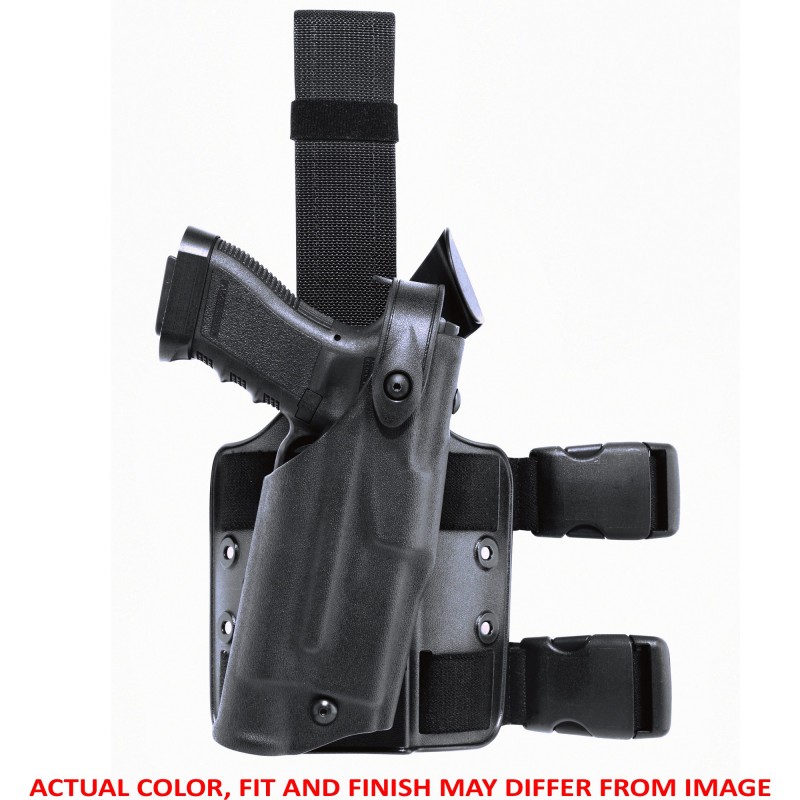 Safariland Model 6304 ALS/SLS Level III Retention Drop-Rig Tactical Holster, Fits Springfield XDM 9mm, Right Hand, STX Tactical