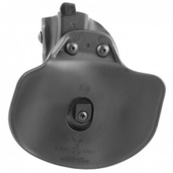 View 2 - Safariland Model 6378, Paddle Holster, Fits M&P Shield 9MM 3.1", Right Hand, Plain Black 6378-179-411